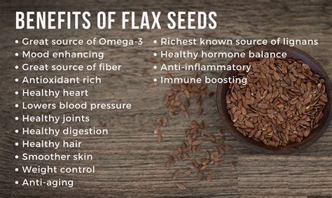 flaxseed benefits.